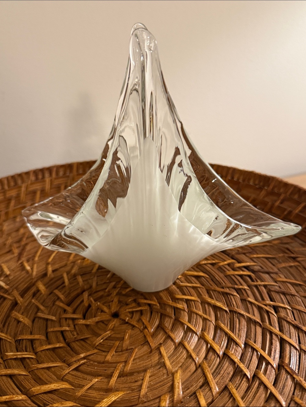 Murano Style Glass Napkin Holder